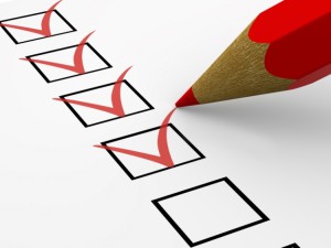 check list