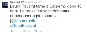 Pausini #sanremo2016