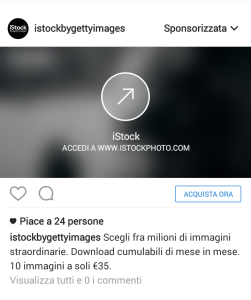 Instagram CTA from picture