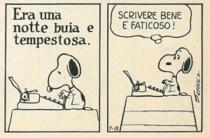 scrivere bene è faticoso